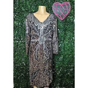 Vintage sequin dress
